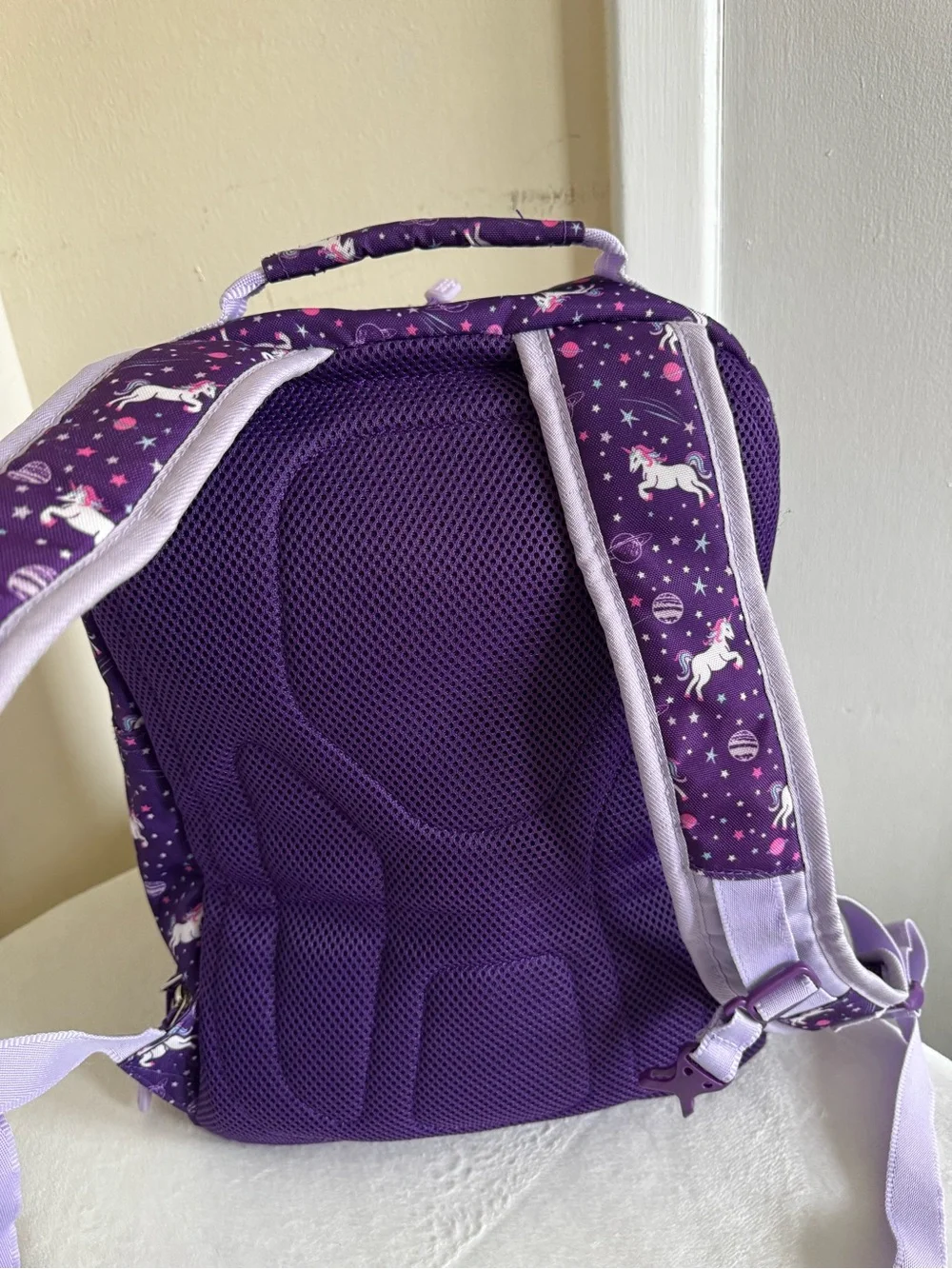 Benigo Kids Unicorn Backpack and Lunch Bag Set - Purple